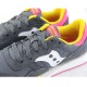 SAUCONY DXN TRAINER CHARCOAL-PINK