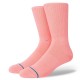 STANCE ICON CREW SOCK PINK