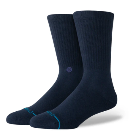 STANCE ICON CREW SOCK NAVY M311D14ICO-DAN